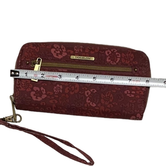 Travelon RFID Wallet, Floral, Never Used - Picture 5 of 11